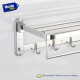 Tendedero De Pared Fijo Acero Inox P/ropa Gris
