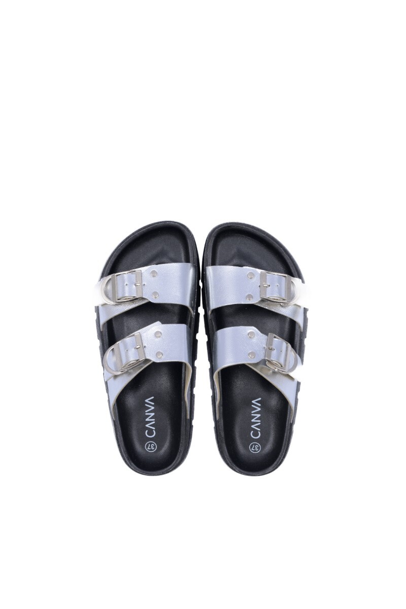 Sandalia Tamara Plateado