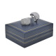 Caravanas clips en oro 18k blanco con brillantes Caravanas clips en oro 18k blanco con brillantes
