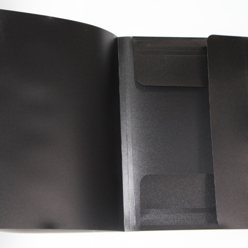 CARPETA YIL TAMAÑO A4 CON ELASTICO 5705 COLOR NEGRO