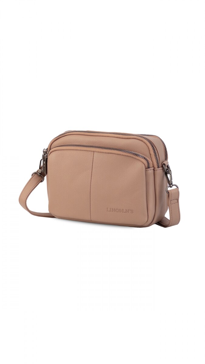 BANDOLERA MORRAL REINA - ROSA MAUVE 