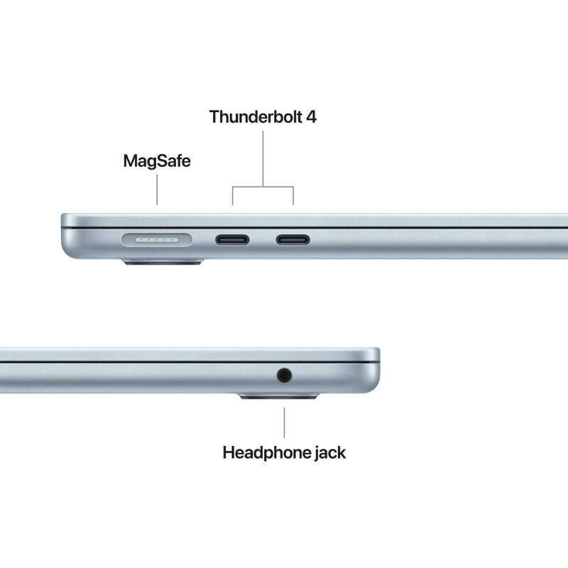Notebook Apple Macbook Air MDHK4LL M5 1TB 24GB 13" Sky Blue Notebook Apple Macbook Air MDHK4LL M5 1TB 24GB 13" Sky Blue