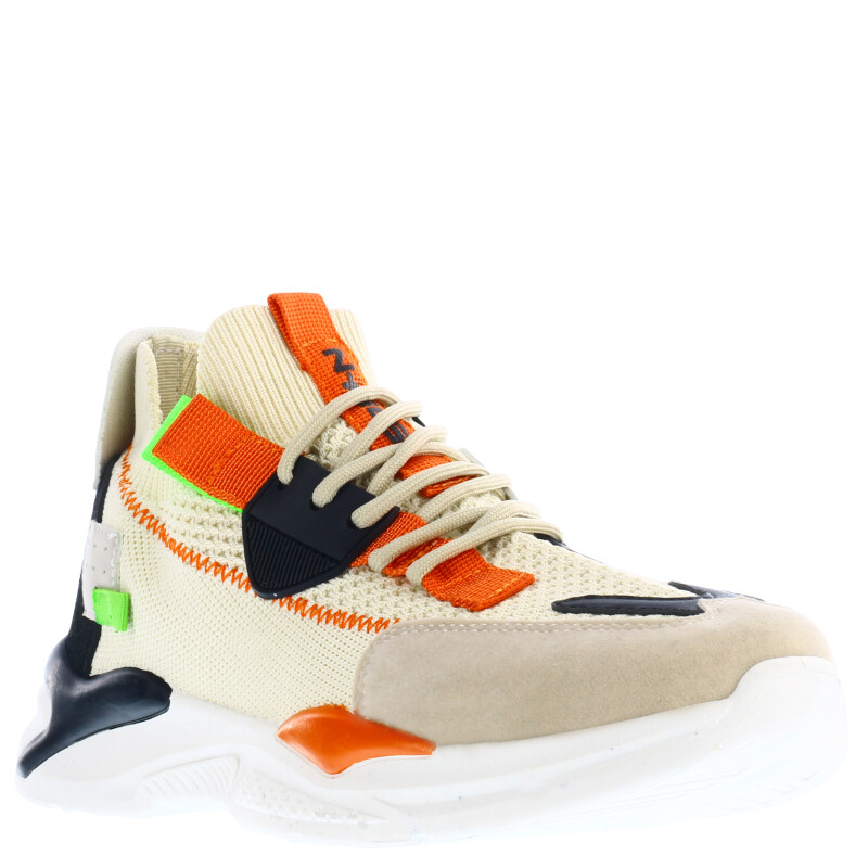 Championes de Hombre N+ LEAN acordonado Beige
