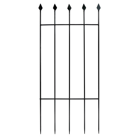 Valla de metal para jardin Valla de metal para jardin