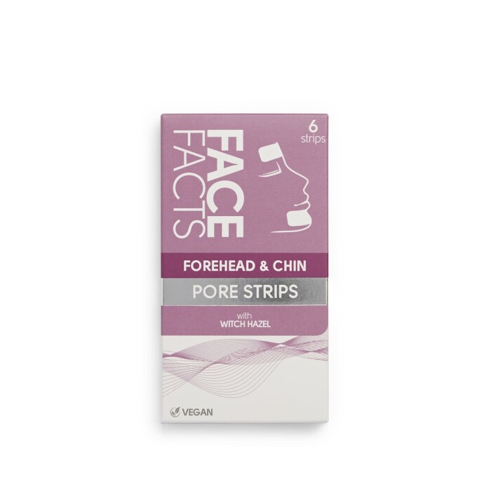 FACE FACTS PORE STRIPS - FOREHEAD & CH única