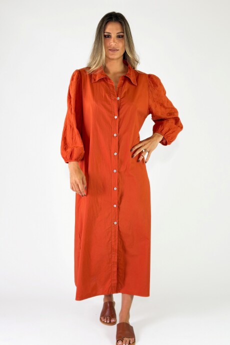 VESTIDO TALAMANCA Terracota