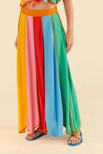 falda Multicolor