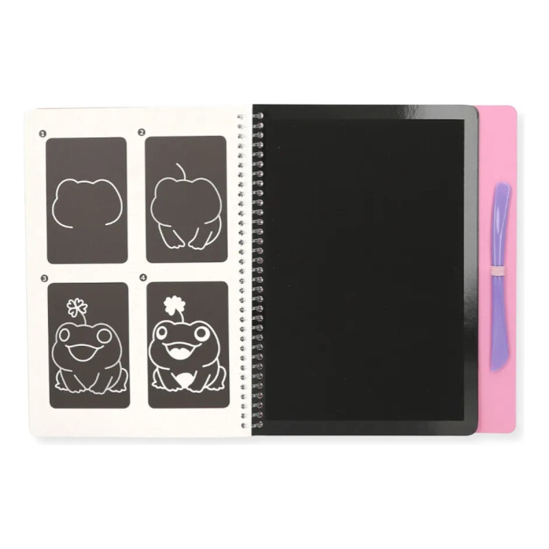 Libro Para Raspar Magic Scratch Top Model Libro Para Raspar Magic Scratch Top Model