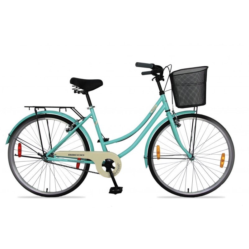 Bicicleta Baccio R.26 Dama Siena S/c Verde Agua./beige