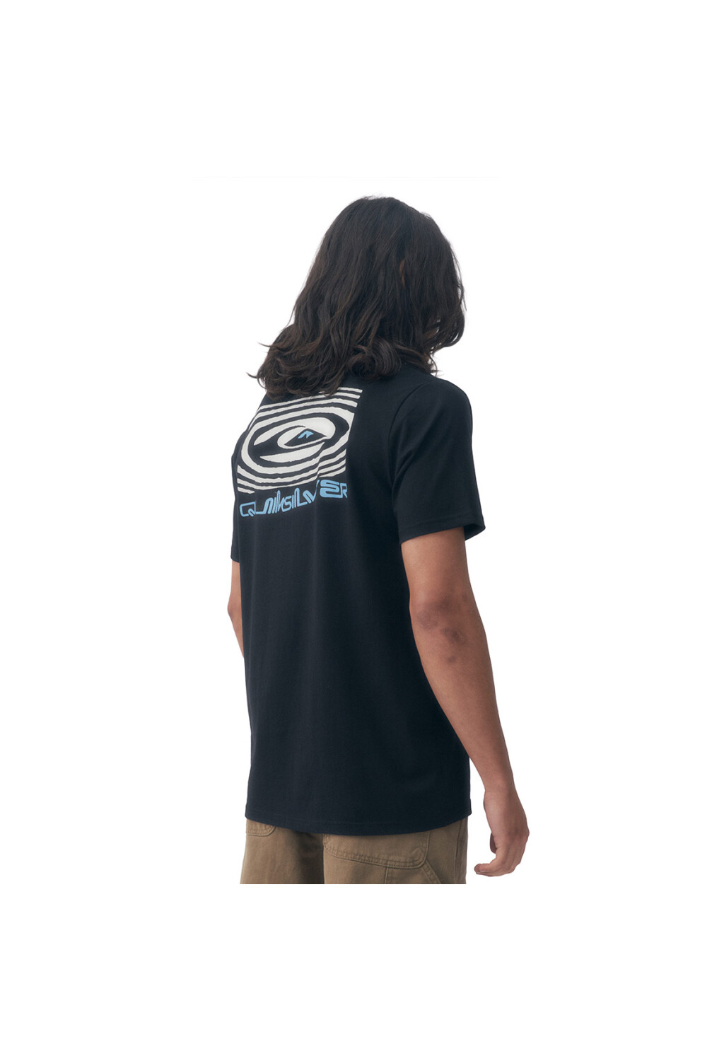 Quiksilver Remera CORPO BRIGHT Hombre - Negro Negro