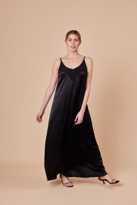 VESTIDO EVANGELINA Negro