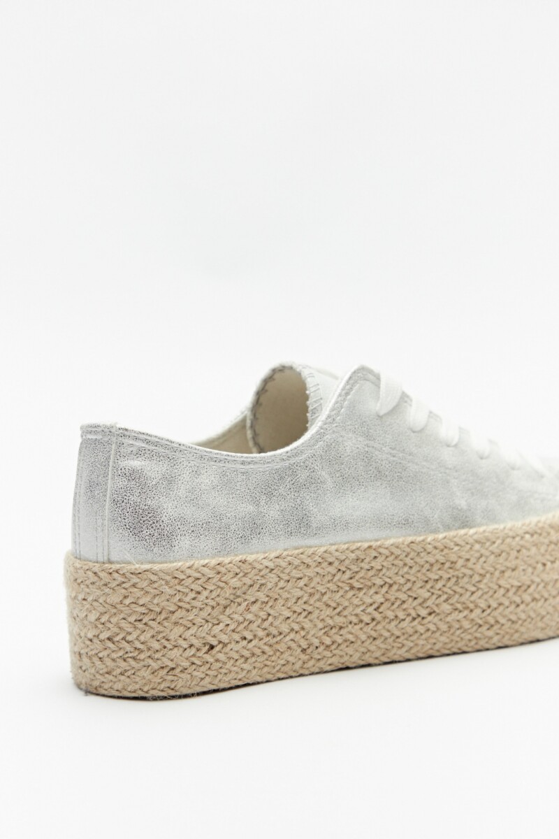 ZAPATILLA JUTEX Plateado