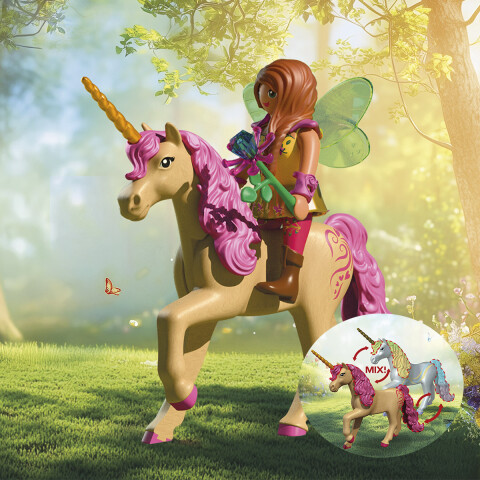 Paseo de Hadas en el Bosque con Unicornios Playmobil 91 Piezas U