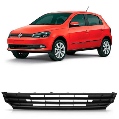 ACCESORIO EXTERIOR VOLKSWAGEN REJILLA CENTRAL PARAGOLPE GOL G6 13/ - ACCESORIO EXTERIOR VOLKSWAGEN REJILLA CENTRAL PARAGOLPE GOL G6 13/ -