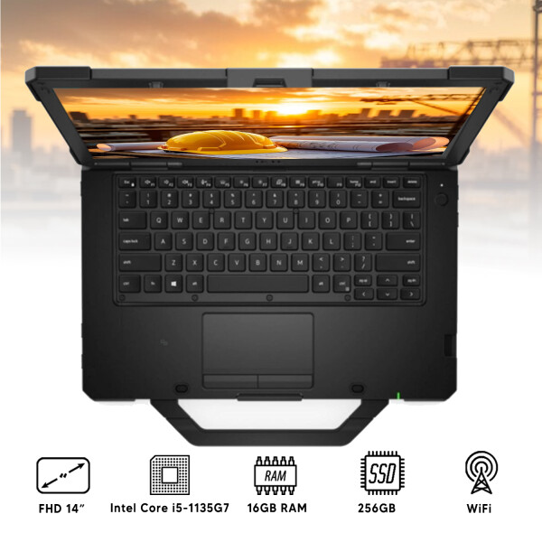 Notebook Dell 5430 Para Trabajo Robusto I5 16gb 256gb Táctil NOTEBOOK RFPL DELL 5430 RUGGED I5/16/256