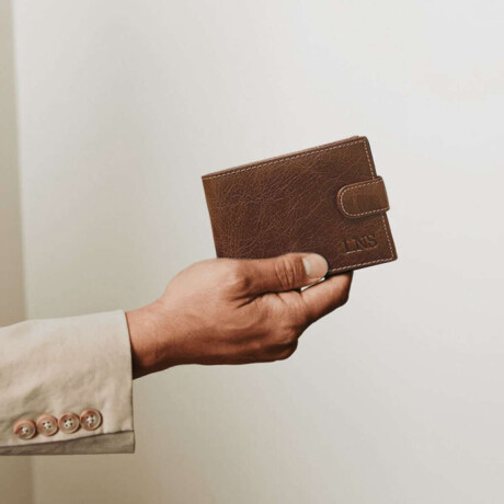 Billetera Cuero Febo Whisky