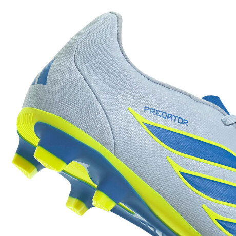 Championes Unisex Adidas Predator Club Fg/Mg Celeste - Amarillo