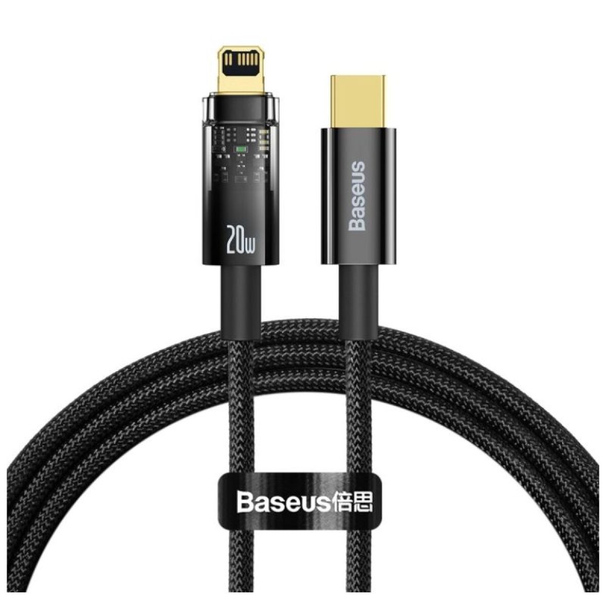 Cable Baseus USB-C / Lightning 1M 20W Explorer CATS000001 