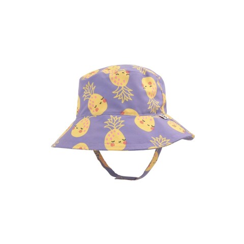 GORRO2025 Gorro De Playa Con Filtro Upf50+ Para Niños Zoochini - Piñas 2-5y