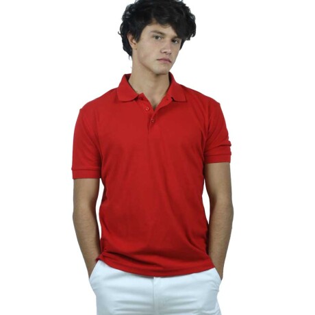 Remera Polo Premium Rojo