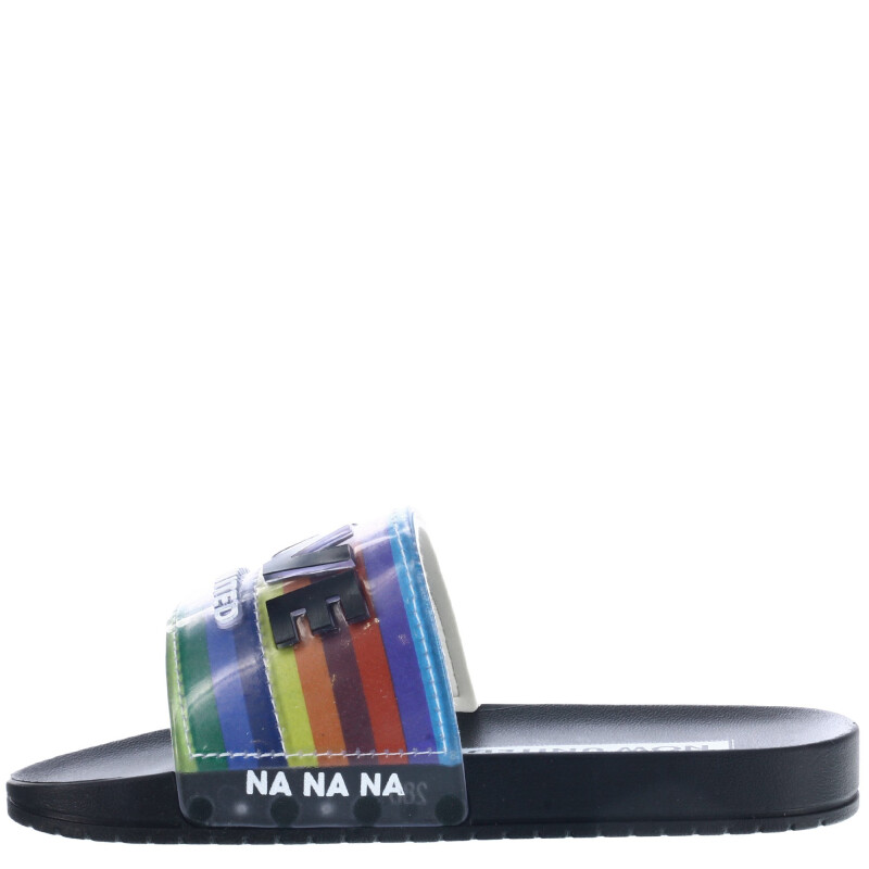 Sandalias Infantiles Grendene Love Kids Negro - Multicolor