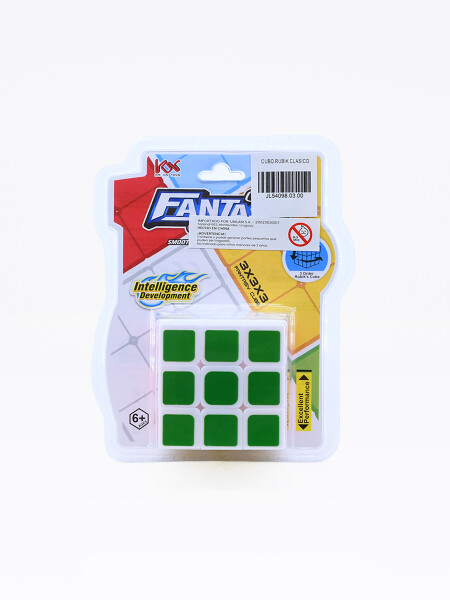 CUBO RUBIK CLASICO MULTICOLOR