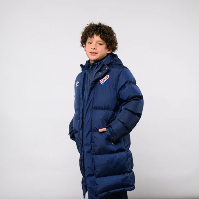 Campera Umbro Parka Icebound Niños NU243099 Azul