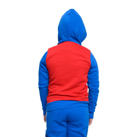 Canguro Infantil Umbro Urbano Nacional JRS Rojo - Azul Real - Blanco