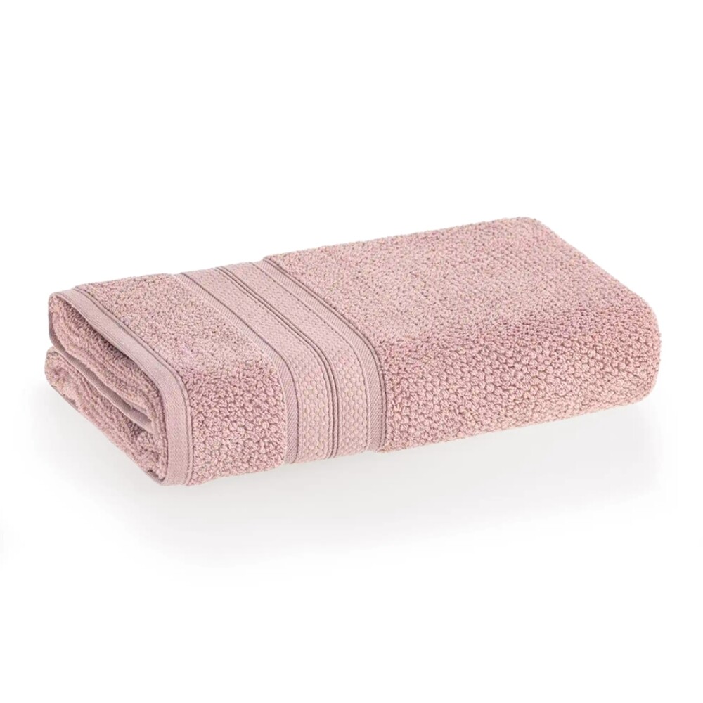 Toalla De Baño 70 X 135 Nuvia 100% Algodón - Karsten Rosa