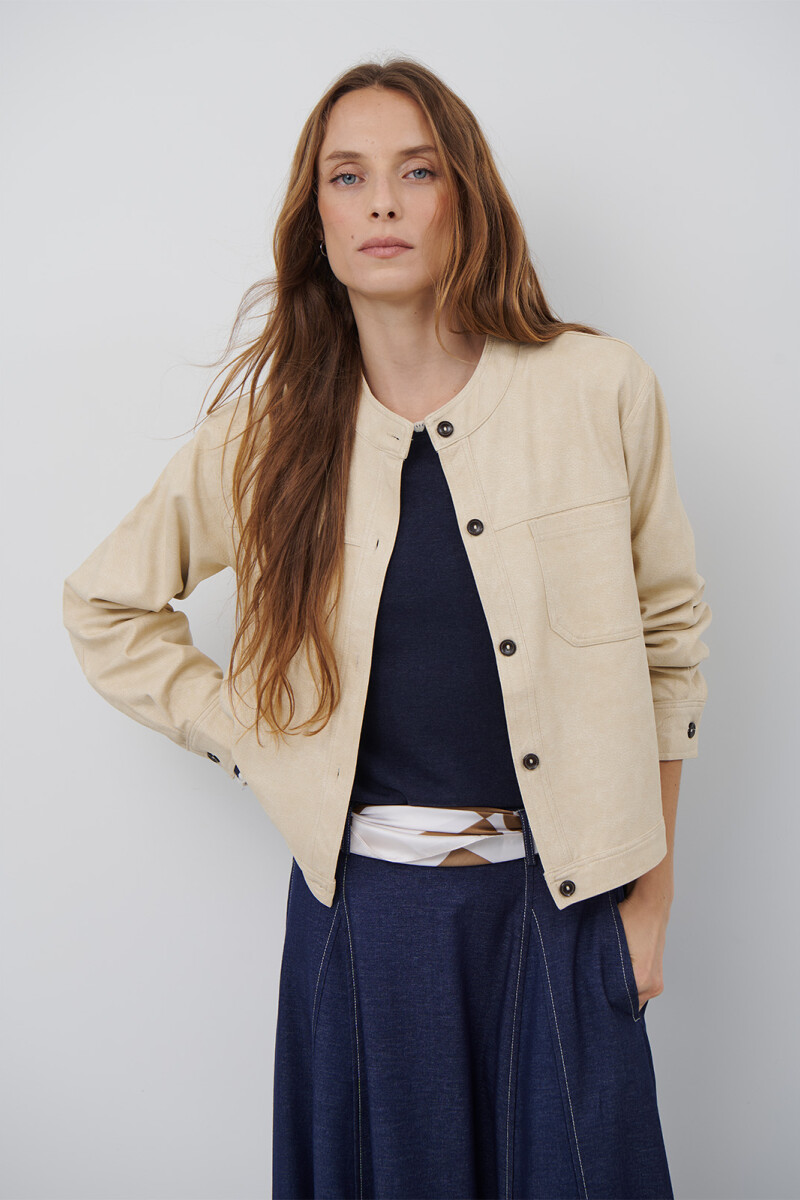 CHAQUETA KIEV NATURAL