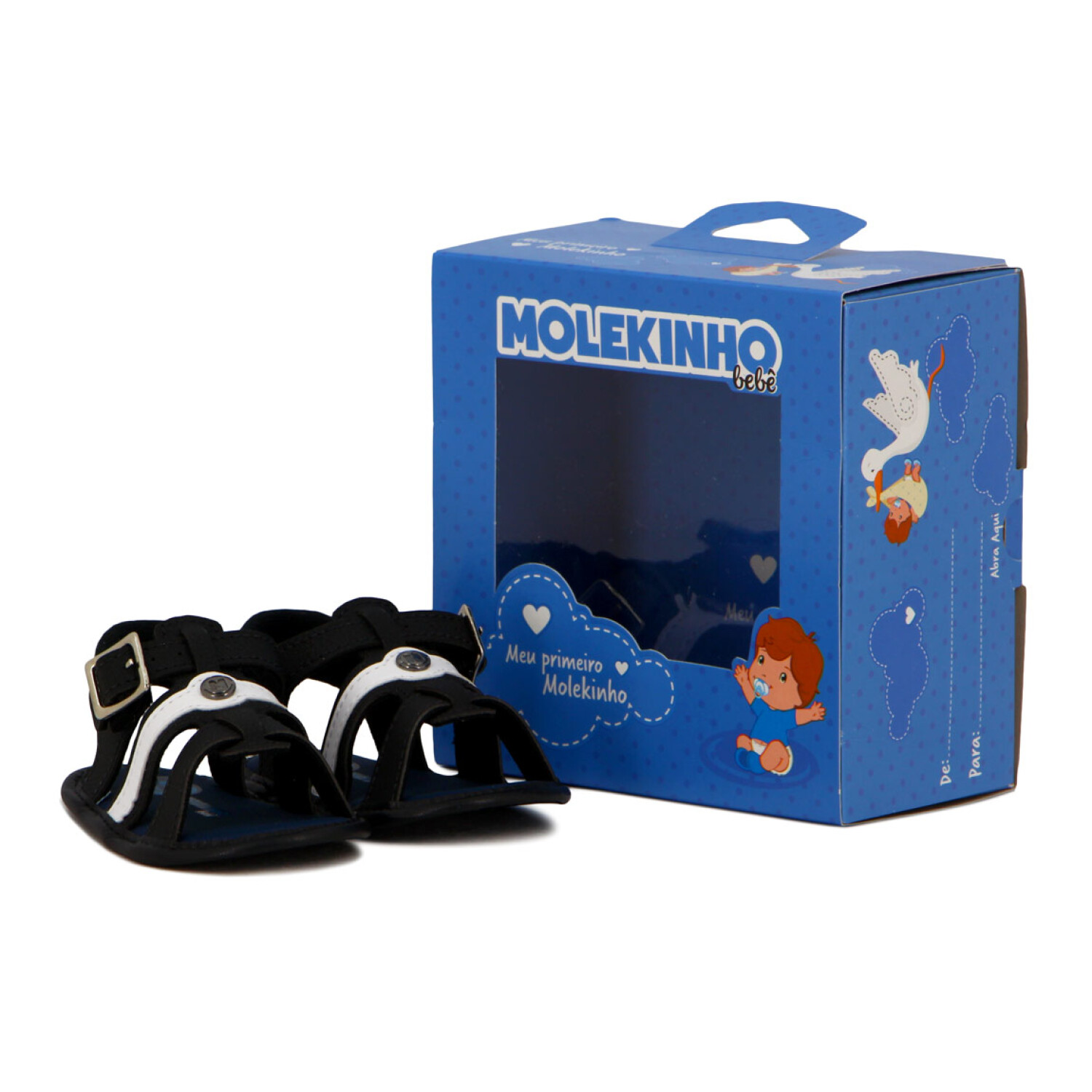 Sandalia top molekinho bebe