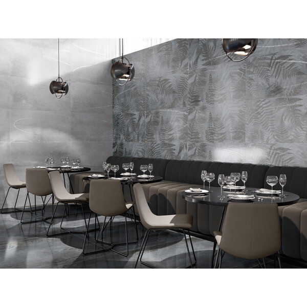 PORCELANATO VULCAN SILVER "A" 60X120 CM Porcelanato Vulcan Silver "a" 60x120 Cm