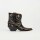 Bota Texana Mediana NEGRO Y CRUDO