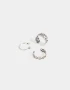 Bijou Cuff Set De Earcuffs Antique - Plateado Antique Silver
