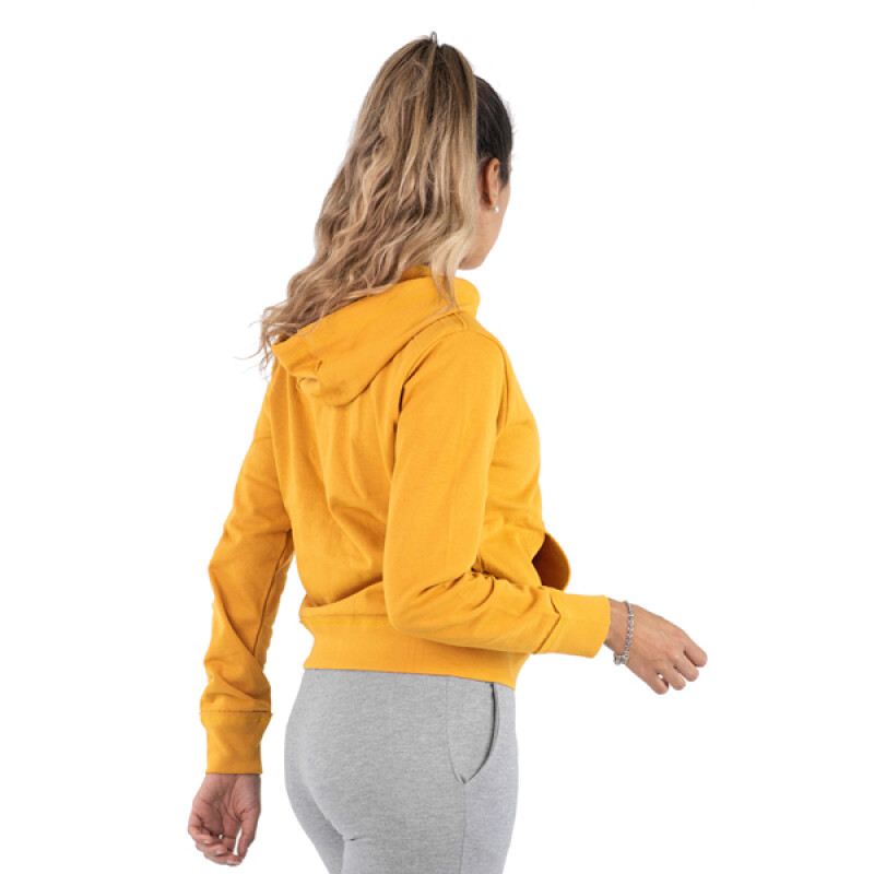 Campera Muvem con Capucha de Mujer - F20LI06 Mostaza