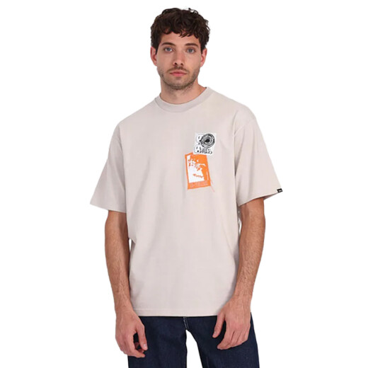 Remera Vans Punk Patch - Beige Remera Vans Punk Patch - Beige