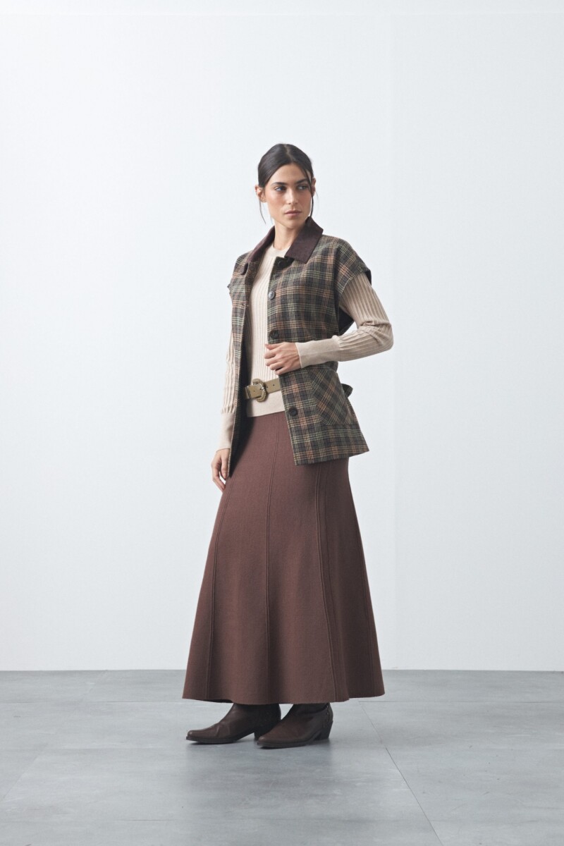 FALDA TRISTAN Chocolate