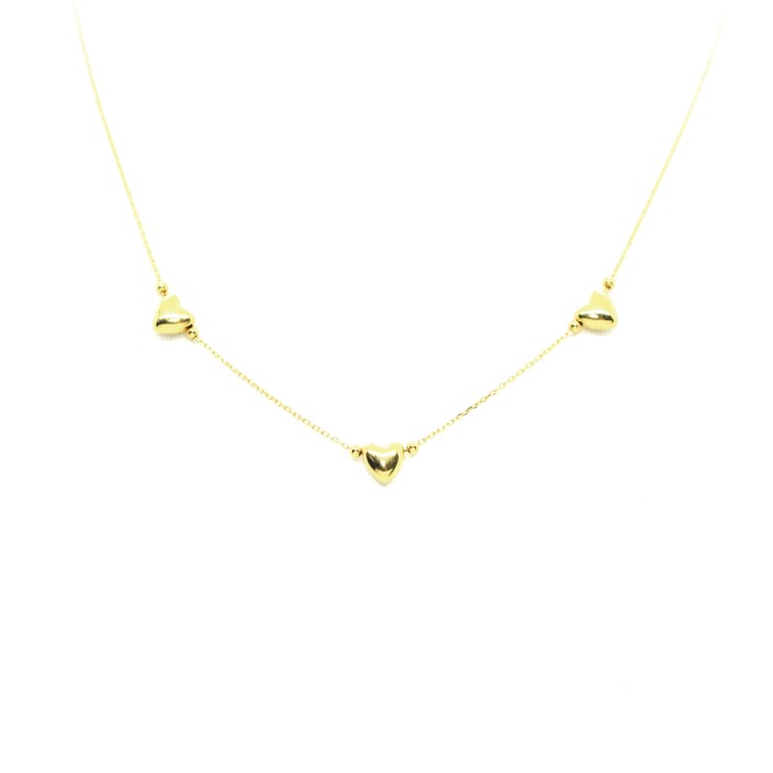 Collar en Oro 18 Kilates con Corazón Collar en Oro 18 Kilates con Corazón