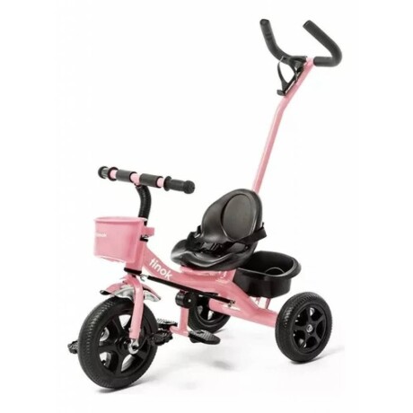 Triciclo con Manija Rosado Tinok 001