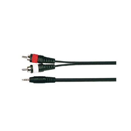 CABLE ADAPTADOR SOUNDKING BB4132M 3,5ST A 2 RCA 2M CABLE ADAPTADOR SOUNDKING BB4132M 3,5ST A 2 RCA 2M