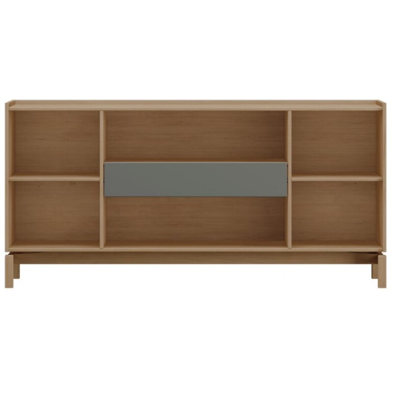 Aparador Mostrador Barcelona – 4 Puertas y 1 Cajón Color Tauari / Concret Aparador Mostrador Barcelona – 4 Puertas y 1 Cajón Color Tauari / Concret