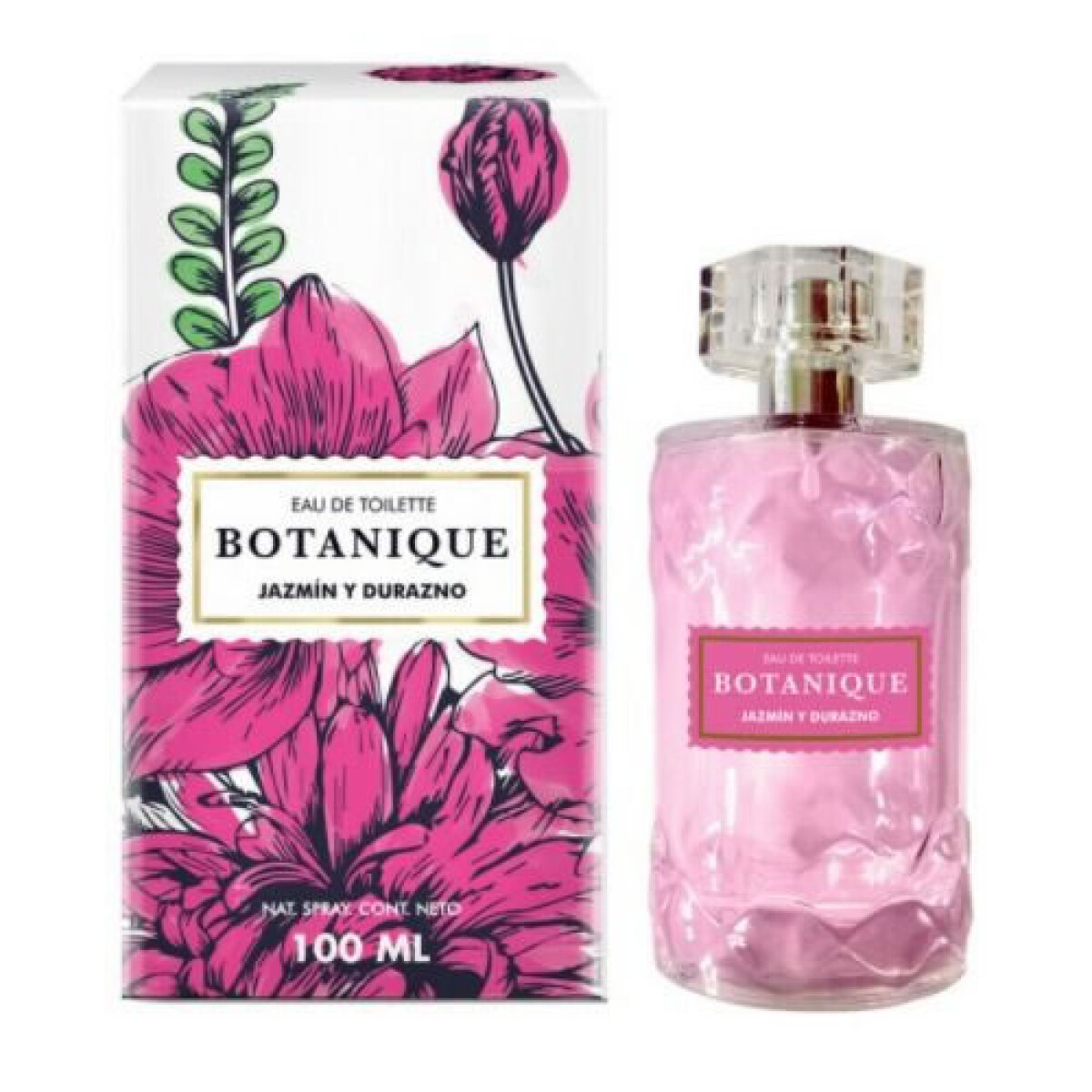 Fragancia Botanique Jazmín Durazno EDT 100 ml – Perfume Femenino Floral