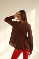 BLUSA BEE Chocolate