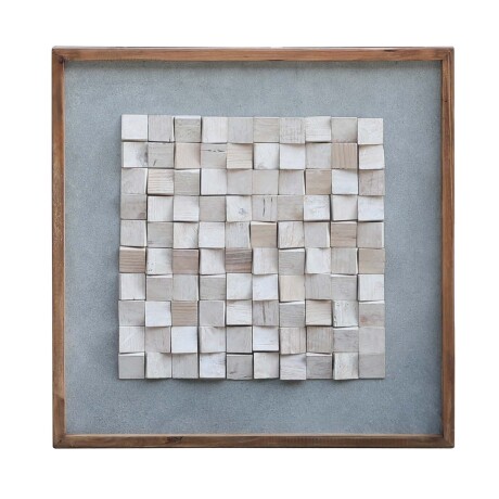 CUADRO MADERA NATURAL-BEIGE FE8661