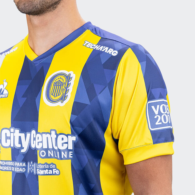 Camiseta Le Coq Sportif Rosario Central Titular 25/26 Amarillo