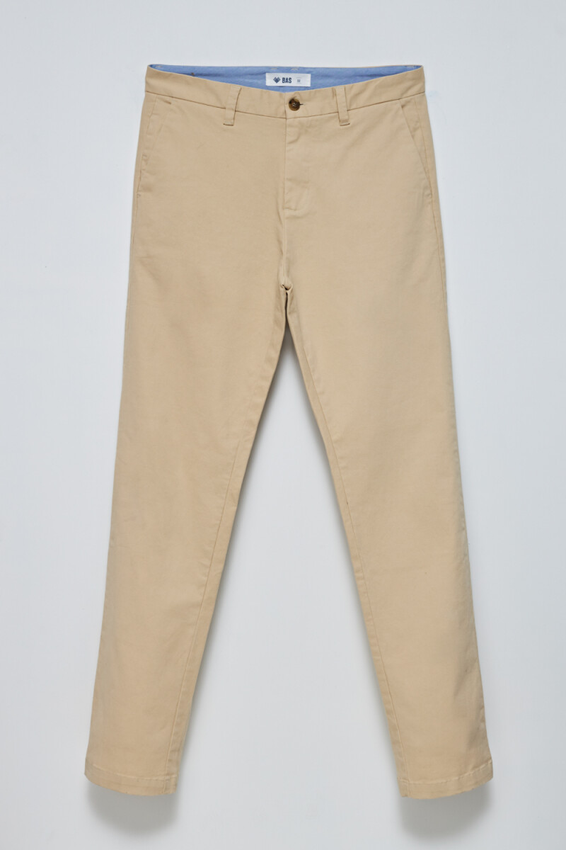 Pantalón chino Beige