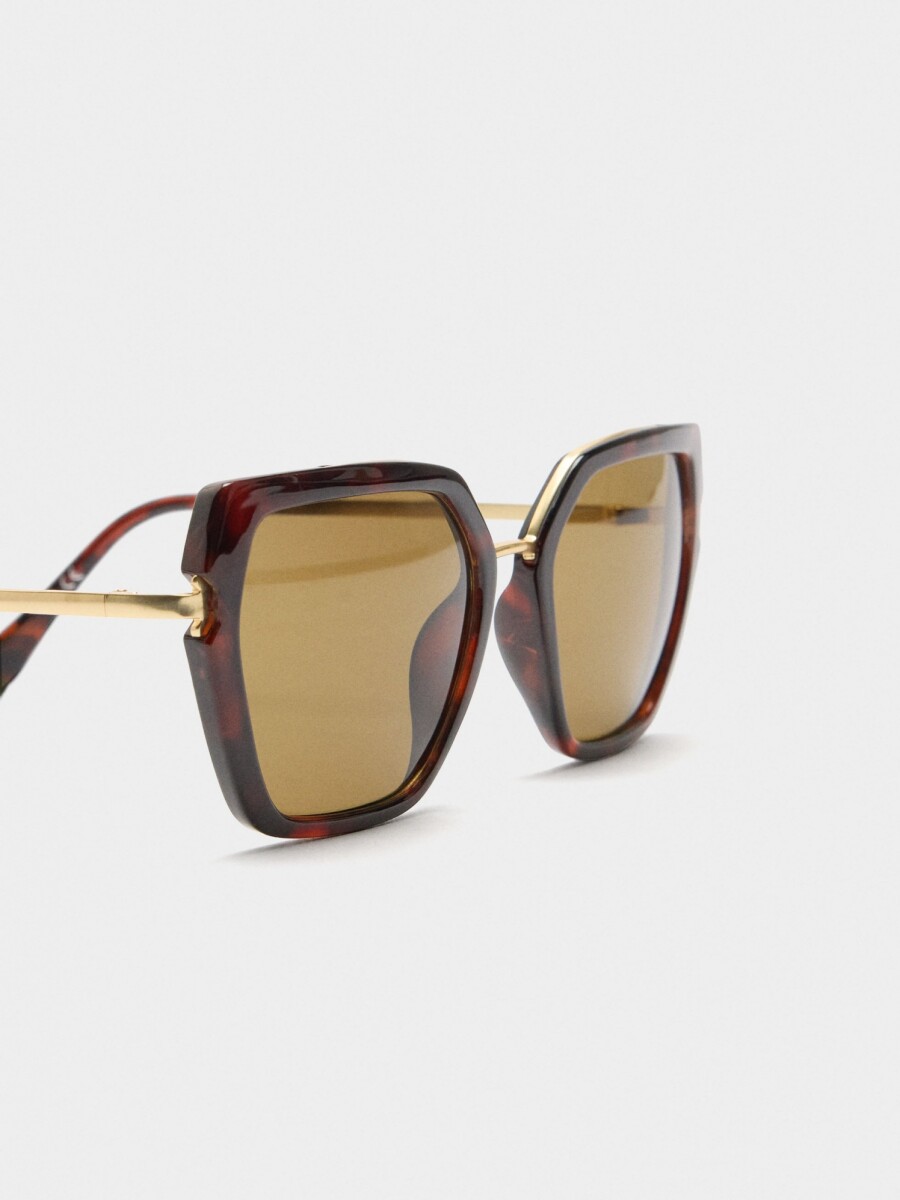 Gafas De Sol De Mariposa marron