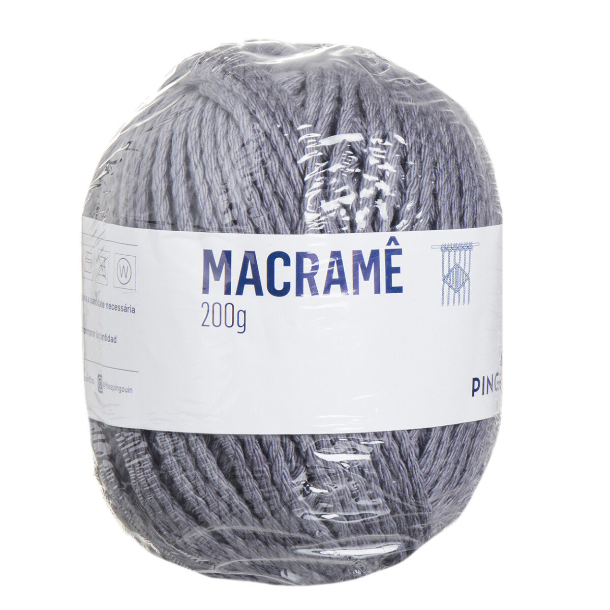 macrame 200 grs - new grey 