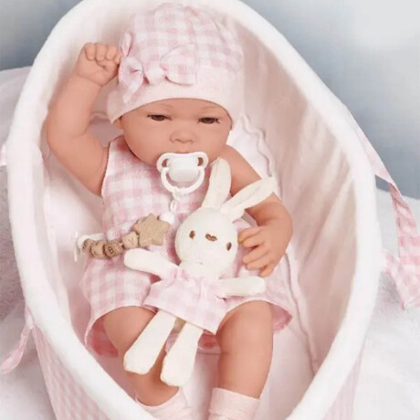 Bebote Muñeco Bebé Reborn Realista C/Cuna Moisés Bebote Muñeco Bebé Reborn Realista C/Cuna Moisés
