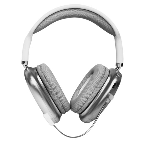 Auriculares BT Confort Alta Fidelidad con Mic Plateado